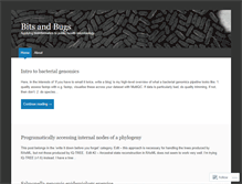 Tablet Screenshot of bitsandbugs.org